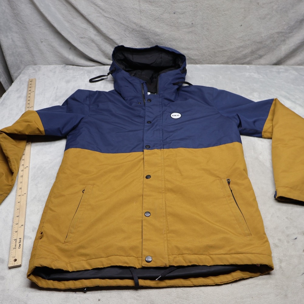 Ride Jacket Mens Medium Brown Hawthorne Ski Snowboard Hooded Waterproof Outdoor